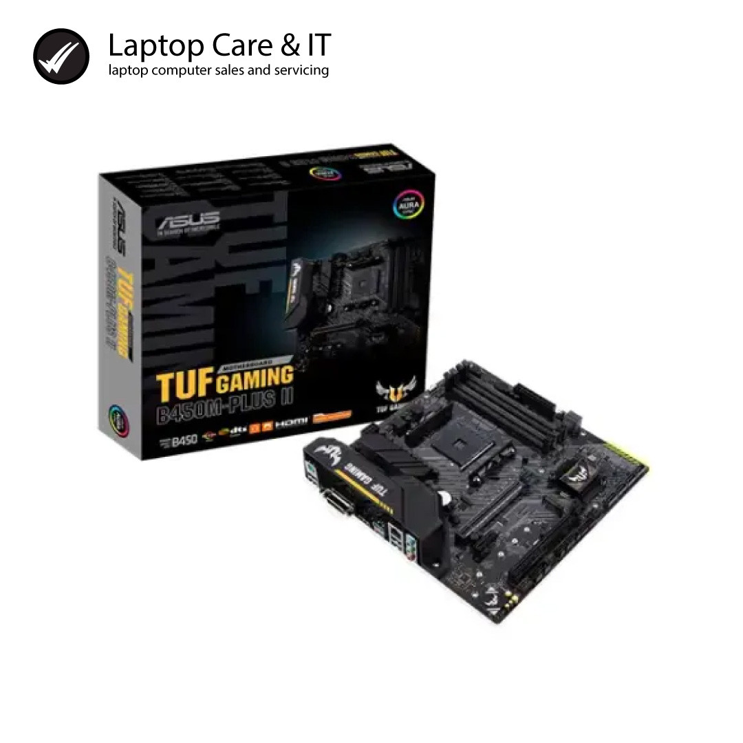 ASUS TUF GAMING B450M-PLUS II AMD AM4 Micro-ATX Gaming Motherboard