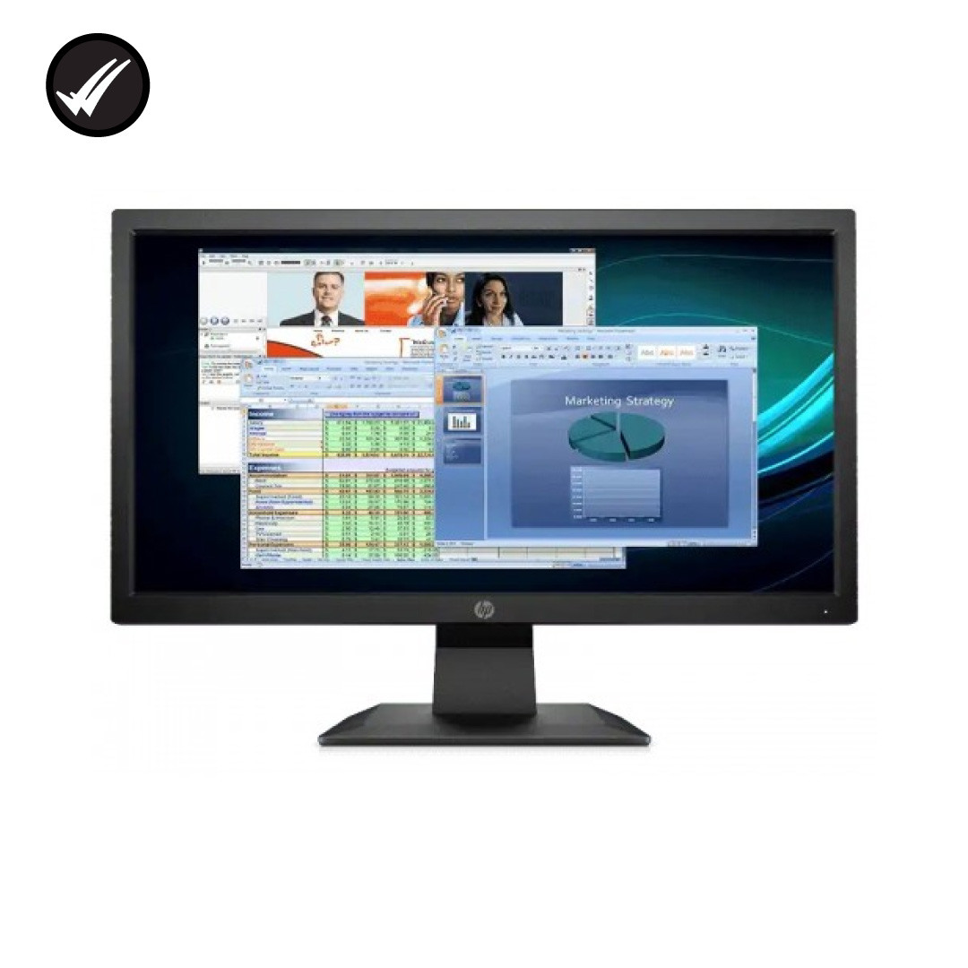 HP P204v 19.5 Inch HD LED Monitor (HDMI, VGA)