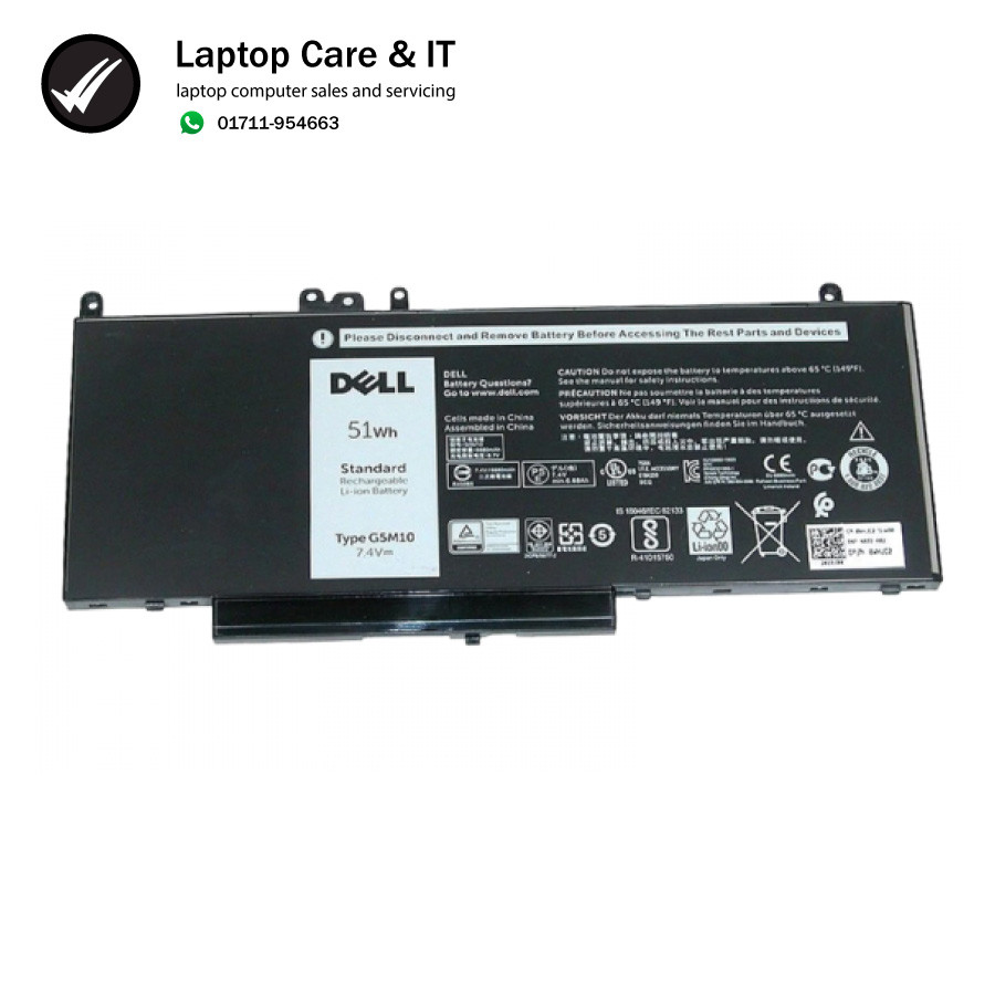 DELL G5M10 0WYJC2 8V5GX 1KY05 HK6DV R9XM9 BATTERY ORIGINAL