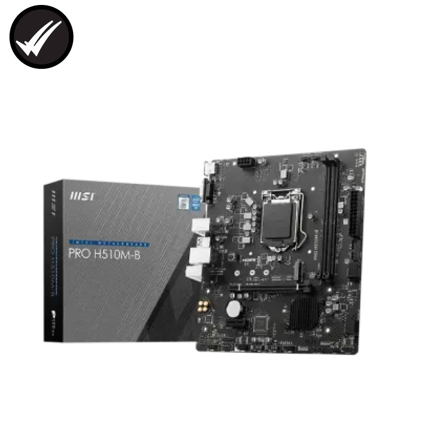 MSI PRO H510M-B 10th Gen Micro-ATX Motherboard