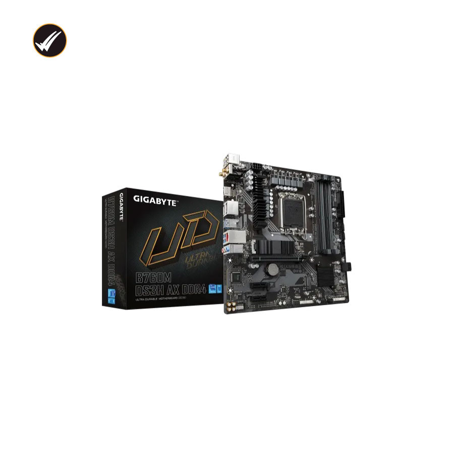 GIGABYTE B760M DS3H AX DDR4 mATX Motherboard