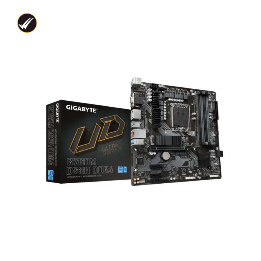 GIGABYTE B760M DS3H DDR4 mATX Motherboard