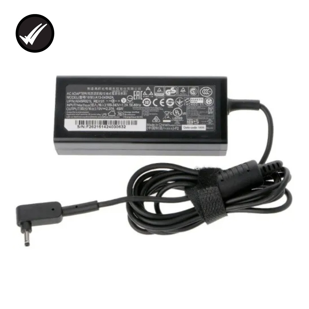 MaxGreen 45W 19V 2.37A 3.0*1.1 Laptop Adapter For Acer Laptop